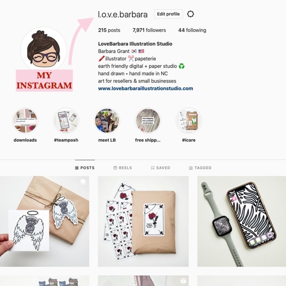 LB011 Custom Handmade Poshmark Stickers USPS Packages Thank You  [Price Firm] - Picture 8 of 8